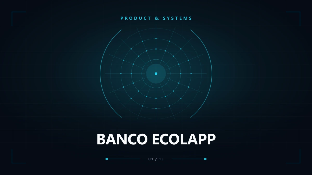 Cajero: Banco EcolApp - Interfaz Bancaria Ecosostenible